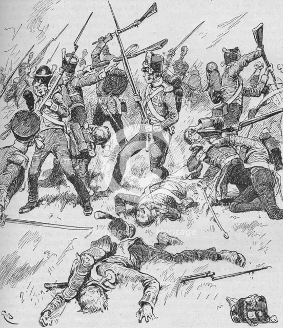All Formation Was Lost, And Each Man Fought For Himself, 1902. Artist: GB.