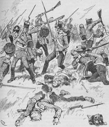 All Formation Was Lost, And Each Man Fought For Himself, 1902. Artist: GB