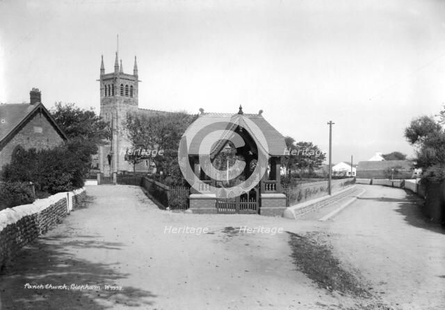 All Hallows Church, Bispham, Lancashire, 1890-1910. Artist: Unknown