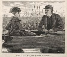 "All in the Gay and Golden Weather", 1869. Creator: Winslow Homer (American, 1836-1910)
