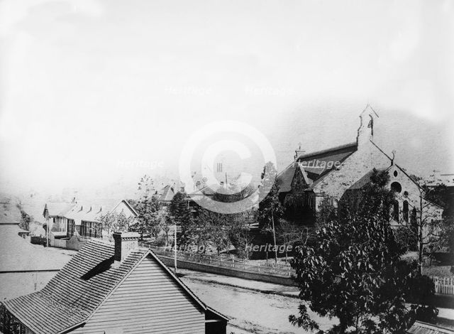All Saints Anglican Church Wickham Terrace, Brisbane, Queensland, 1888. Creator: Robert Augustus Henry L'Estrange.