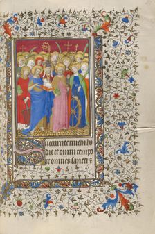 All Saints; Book of Hours, about 1415-1420. Creator: Boucicaut Master