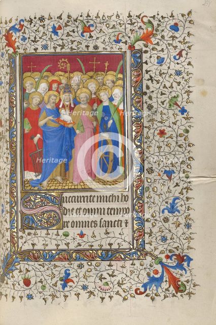 All Saints; Book of Hours, about 1415-1420. Creator: Boucicaut Master.