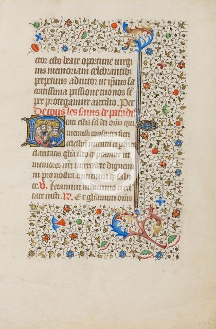 All Saints; Book of Hours, about 1440-1450. Creator: Workshop of the Bedford Master.