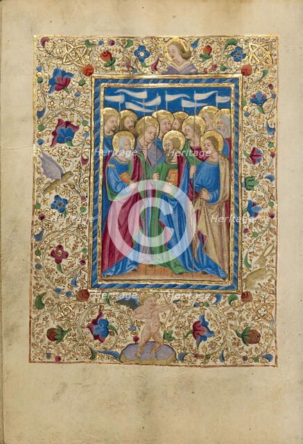 All Saints; Book of Hours, about 1460. Creator: Unknown.