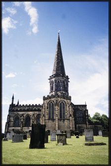 All Saints Church, Bakewell, Derbyshire Dales, Derbyshire, 1991. Creator: Dorothy Chapman
