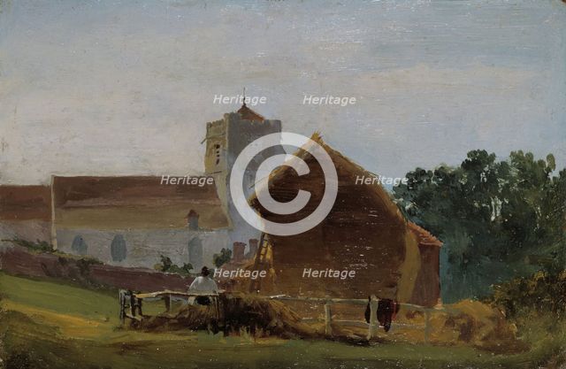 All Saints Church, Hastings, 1812. Creator: David Cox the elder.