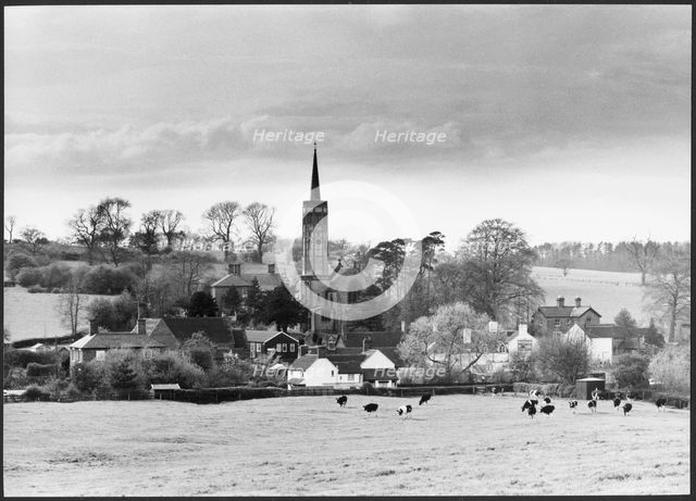 All Saints Church, Newborough, Staffordshire, 1977. Creator: Christopher Dalton.