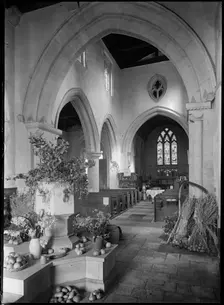 All Saints Church, Spelsbury, West Oxfordshire, Oxfordshire, 1945-1960. Creator: Margaret F Harker