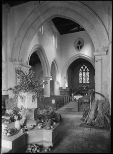 All Saints Church, Spelsbury, West Oxfordshire, Oxfordshire, 1945-1960. Creator: Margaret F Harker