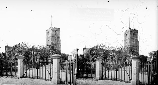 All Saints Church, Putney Bridge Approach, Fulham, London, c1870-1900. Artist: York & Son