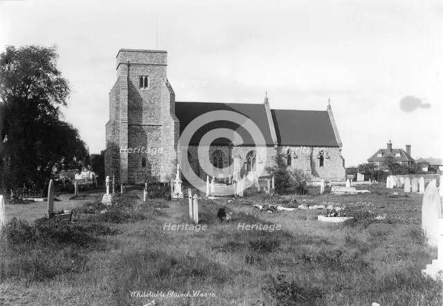 All Saints' Church, Whitstable, Kent, 1890-1910. Creator: Unknown.