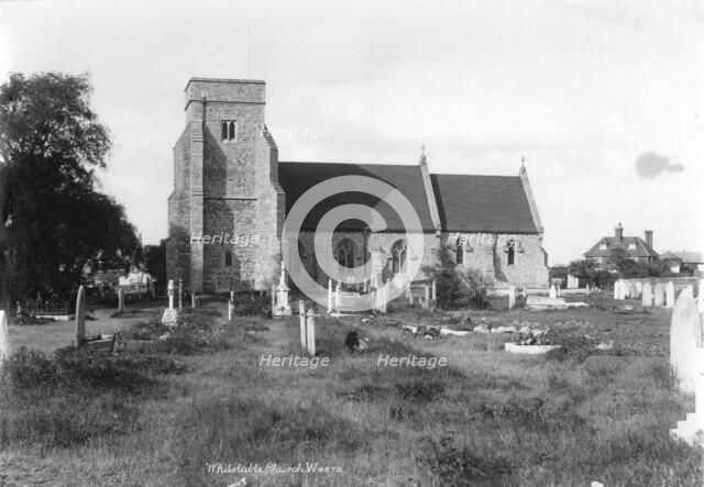 All Saints' Church, Whitstable, Kent, 1890-1910. Creator: Unknown.