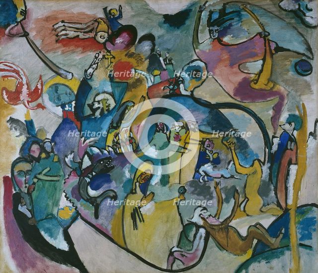All Saints' Day II, 1911. Creator: Kandinsky, Wassily Vasilyevich (1866-1944).
