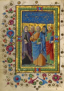 All Saints; Gualenghi-d'Este Hours, about 1469. Creator: Guglielmo Giraldi