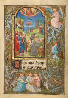 All Saints; Prayer Book of Charles the Bold, 1469. Creator: Lieven van Lathem