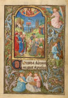 All Saints; Prayer Book of Charles the Bold, 1469. Creator: Lieven van Lathem