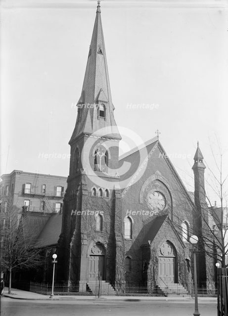 All Soul's Church, Unitarian, 14th And L Streets, N.W., 1916. Creator: Harris & Ewing.