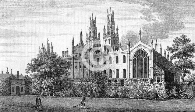 All Souls College, Oxford University. Artist: Unknown