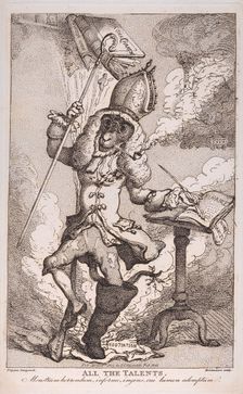 All the Talents, April 18, 1807., April 18, 1807. Creator: Thomas Rowlandson