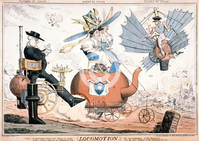 'All the world's a stage...', London, c1824. Artist: W Taylor