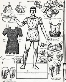 All The Gorgeous Panoply of A Knight with the Various Parts of His Armour c1934