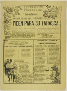 All the Little Boys Ask for Their Tarasca, n.d. Creator: José Guadalupe Posada