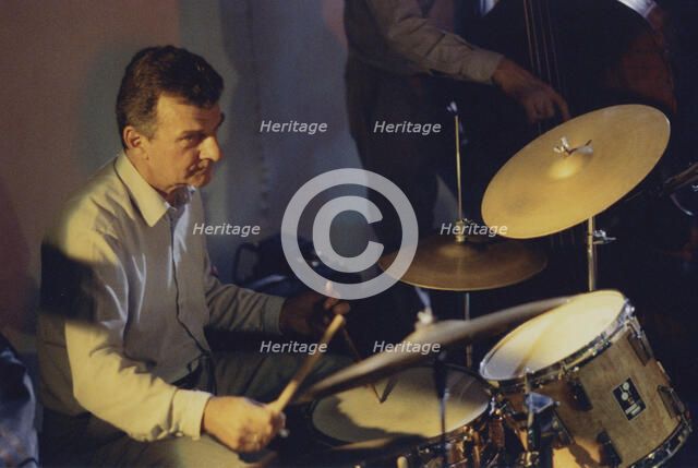 Allan Ganley, Old Dot Jazz House, Cambridge, August 1991. Creator: Brian Foskett.