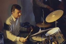 Allan Ganley, Old Dot Jazz House, Cambridge, August 1991. Creator: Brian Foskett