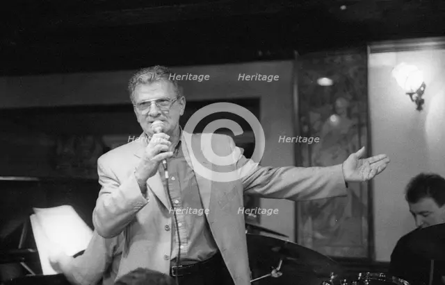 Allan Ganley, B.B. Watermill Jazz Club, Dorking, Surrey, Oct 2000. Creator: Brian O'Connor.