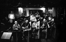 Allan Ganley, B.B. Watermill Jazz Club, Dorking, Surrey, Oct 2000. Creator: Brian O'Connor
