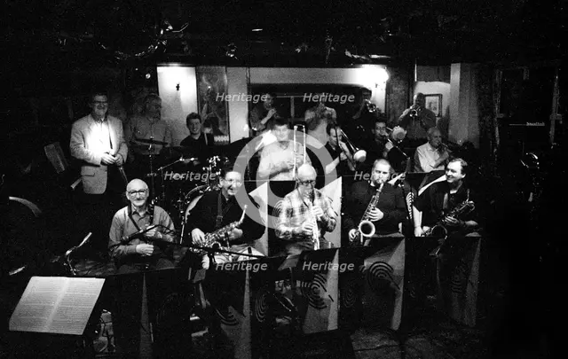 Allan Ganley, B.B. Watermill Jazz Club, Dorking, Surrey, Oct 2000. Creator: Brian O'Connor.