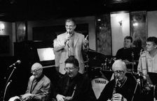 Allan Ganley, B.B. Watermill Jazz Club, Dorking, Surrey, Oct 2000. Creator: Brian O'Connor