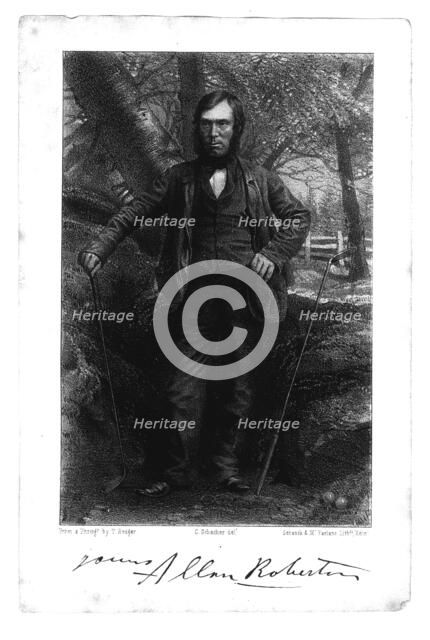 Allan Robertson, c1850. Artist: Schenck & McFarlane.