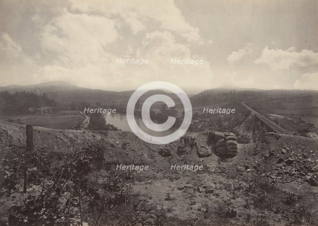 Allatoona from the Etawah, 1860s. Creator: George N. Barnard.