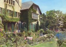 "Allgates," Horatio Gates Lloyd house, Cooperstown Road, Haverford, Pennsylvania, 1919. Creator: Frances Benjamin Johnston
