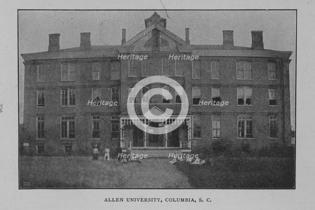 Allen University, Columbia, S.C., 1902. Creator: Unknown.