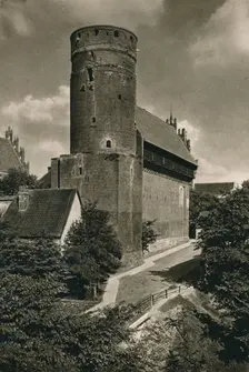 Allenstein (Ostpreussen) - Odrdensschloss 1931. Artist: Kurt Hielscher