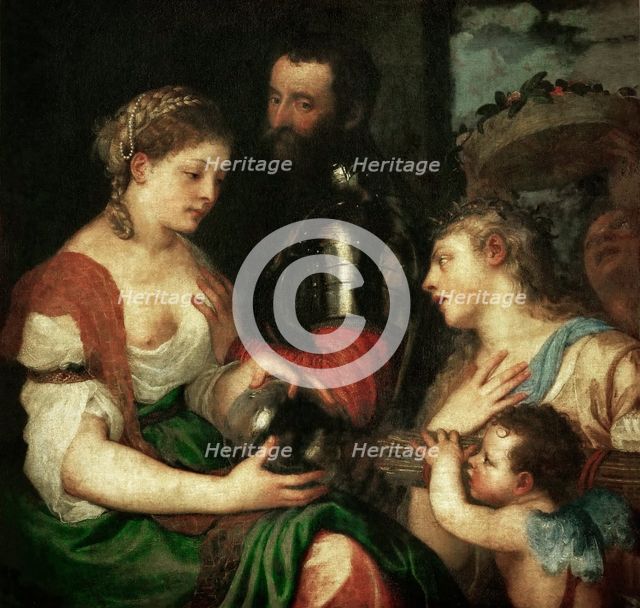 Allegoria coniugale (Allegory of Marriage), ca 1532. Creator: Titian (1488-1576).