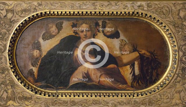 Allegoria della Felicità (Allegory of Happiness), 1565. Creator: Tintoretto, Jacopo (1518-1594).