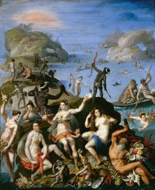 Allegoria della scoperta d'America (Allegory of the discovery of America), ca 1585