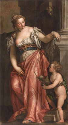 Allegoria della Scultura (Allegory of Sculpture), ca 1557. Creator: Veronese, Paolo (1528-1588)