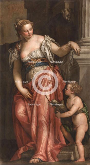 Allegoria della Scultura (Allegory of Sculpture), ca 1557. Creator: Veronese, Paolo (1528-1588).