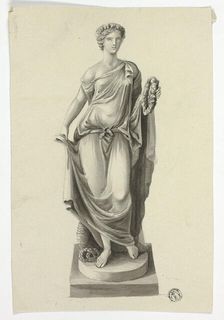 Allegoric Figure after the Flora Farnese, n.d. Creator: Unknown