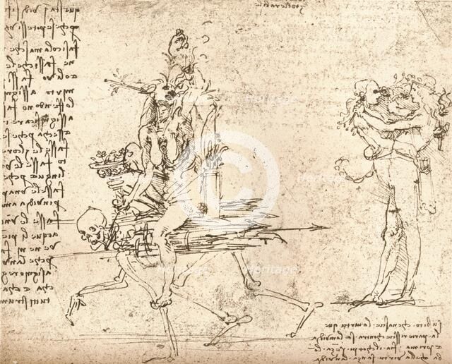 Allegorical composition, c1472-c1519 (1883). Artist: Leonardo da Vinci.