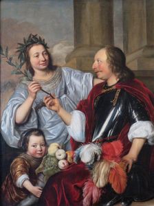 Allegorical Family Portrait, 1670. Creator: Jan de Bray