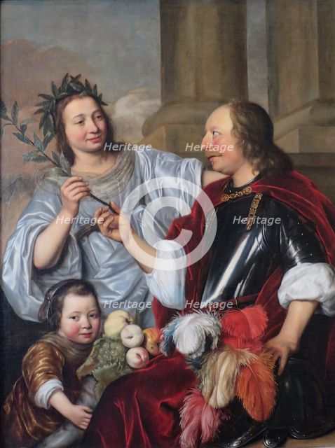 Allegorical Family Portrait, 1670. Creator: Jan de Bray.