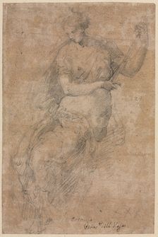 Allegorical Figure, 16th century. Creator: Niccolo dell Abbate (Italian, c. 1512-1571)
