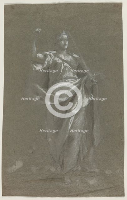 Allegorical Figure, 1800s?. Creator: Anonymous.