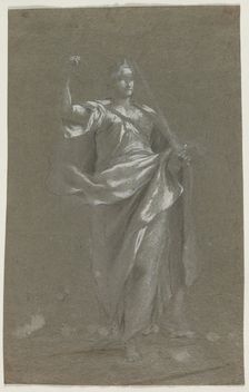 Allegorical Figure, 1800s?. Creator: Anonymous